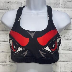 Women's Cincinnati Bearcats Eyes Padded Sports Bra Large